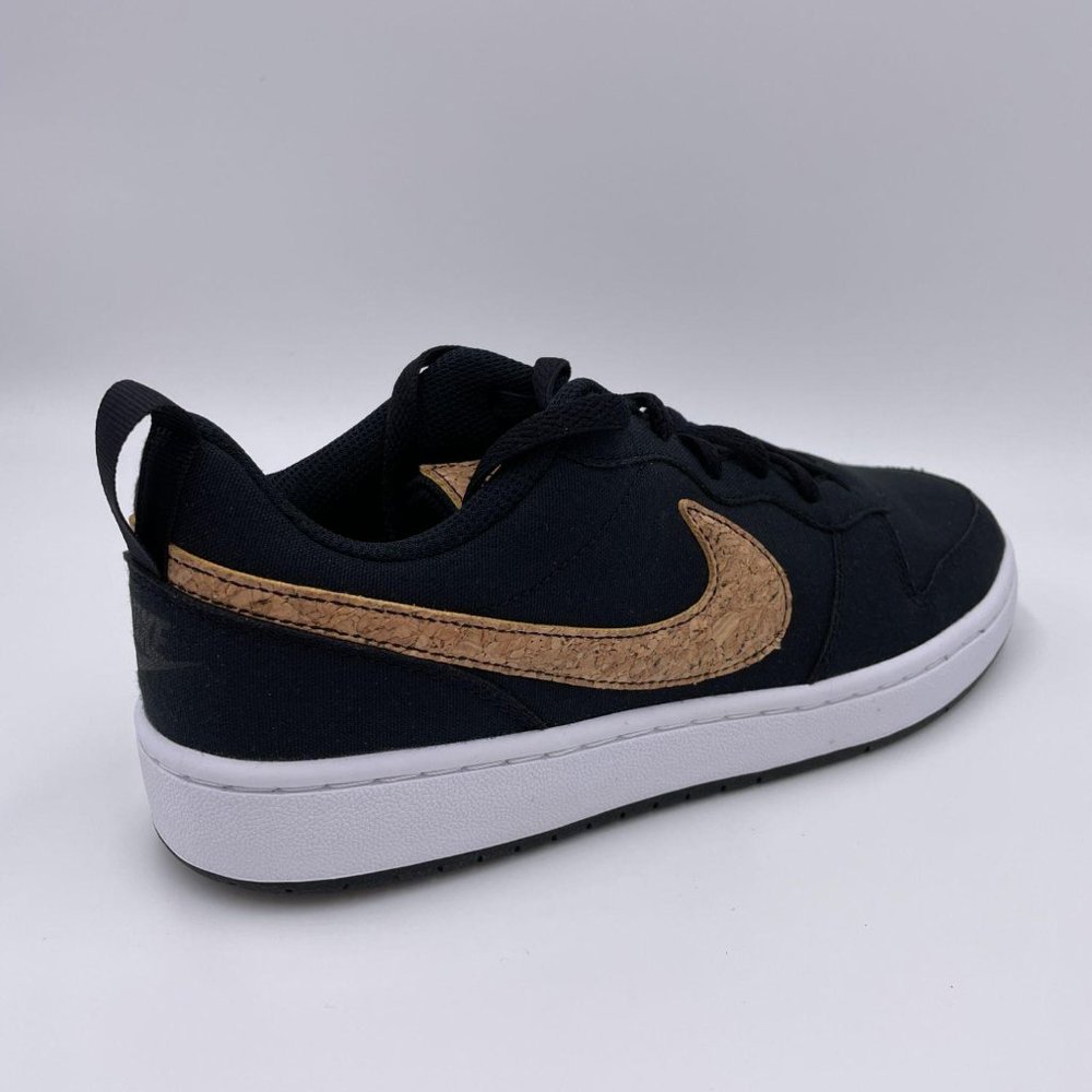 Nike Court Borough Low 2 CNVS Black Womens Shoes - Picture 8 of 8